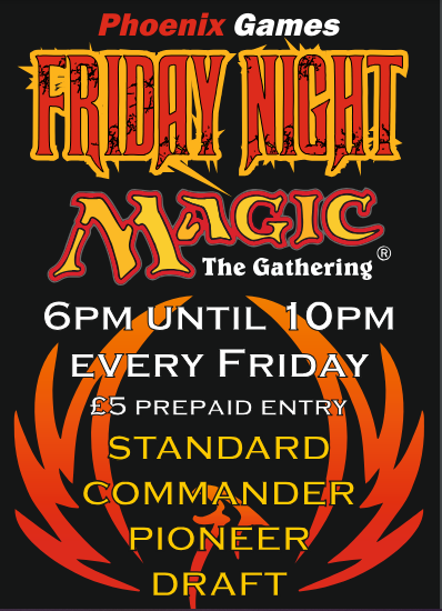 Friday Night Magic in store 6 til 10pm