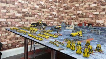 Legions Imperialis Imperial Fists Army.